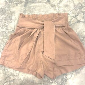NWOT Abercrombie and Fitch Tie Cotton Shorts